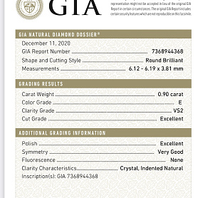 купить Золотые серьги - пусеты с бриллиантами 1,80 карат в Москве