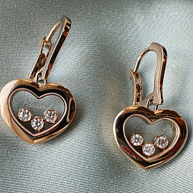 купить Серьги бренда Chopard Icons Heart в Москве