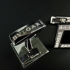 купить Запонки бренда Bvlgari в Москве