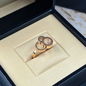 купить Кольцо бренда Chopard Happy Diamonds Happy Bubbles 826982 в Москве