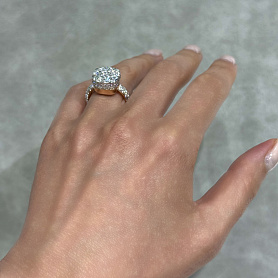 купить Кольцо бренда Pomellato Nudo Maxi Diamond Ring в Москве
