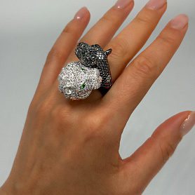 купить Кольцо бренда Grissoni с бриллиантами в Москве