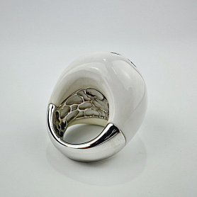 купить Золотое кольцо с природными бриллиантами "Змея" 2,76 карат в Москве