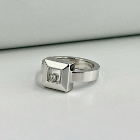 купить Кольцо бренда Chopard Happy Diamonds Squares 82/2938-20 в Москве