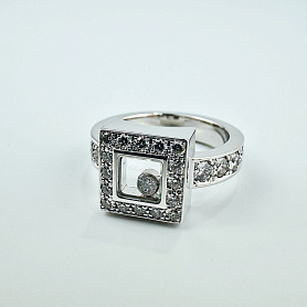 купить Кольцо бренда Chopard Happy Diamonds 822939-20 в Москве