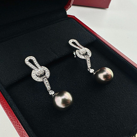 купить Серьги бренда Cartier Agrafe в Москве