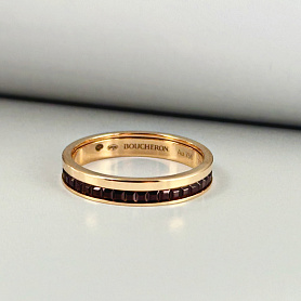 купить Кольцо бренда Boucheron Alliance Quatre Classique PVD 60eu в Москве
