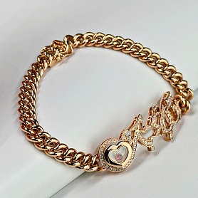 купить Браслет Chopard Happy Diamonds My Soul Loves You в Москве