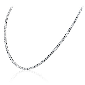 купить Золотое колье-дорожка с природными бриллиантами 10 карат  в Москве