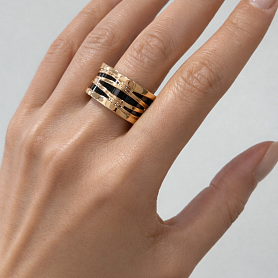 купить Кольцо бренда Bvlgari B.zero1 Design Legend 356028 в Москве