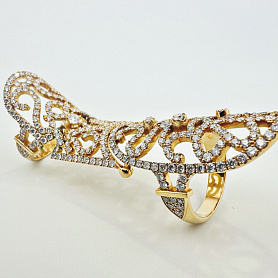 купить Кольцо бренда Bellini с бриллиантами в Москве