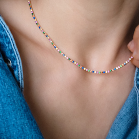 купить Золотое колье бренда Crivelli в Москве