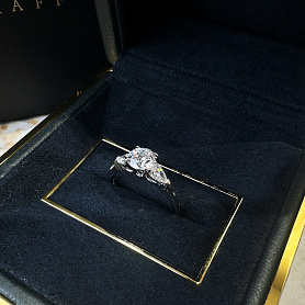 купить Кольцо бренда Graff Promise Ring GIA 0.75ct в Москве