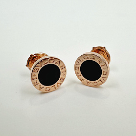 купить Серьги - пусеты бренда Bvlgari Bvlgari Onyx 354730 в Москве
