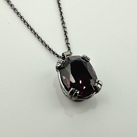 купить Золотая подвеска с природной шпинелью 3,16 карат в Москве