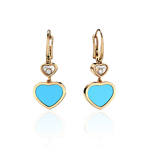 купить Серьги бренда Chopard Happy Hearts в Москве