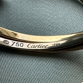 купить Серьги бренда Cartier Trinity в Москве
