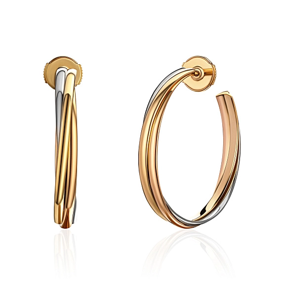 купить Серьги бренда Cartier Trinity в Москве