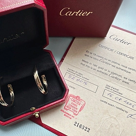 купить Серьги бренда Cartier Trinity в Москве