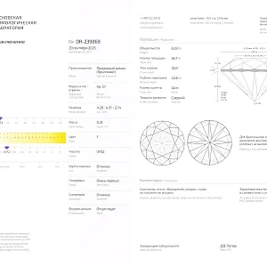 купить 0,31 ct. (F/VVS2) в Москве