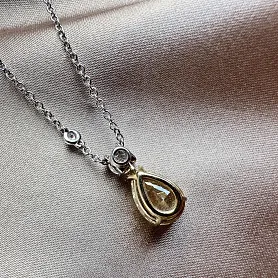 купить Золотая подвеска бренда Mercury с бриллиантом в Москве