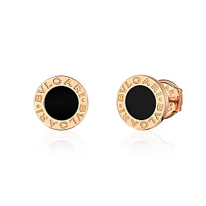 купить Серьги - пусеты бренда Bvlgari Bvlgari Onyx 354730 в Москве