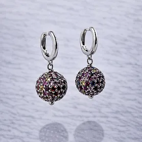 купить Серьги бренда Fratelli Petochi с сапфирами в Москве