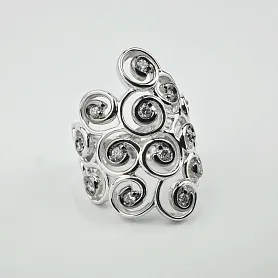 купить Кольцо бренда Alfieri & St.John с природными бриллиантами в Москве