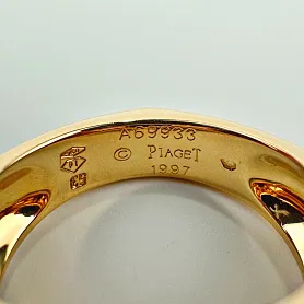 купить Кольцо бренда Piaget 1997 с гранатом винтаж в Москве