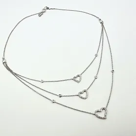 купить Золотое колье с природными бриллиантами 0,71 карат в Москве