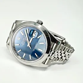 купить Часы бренда ROLEX Datejust 41 mm BLUE DIAL JUBILEE в Москве