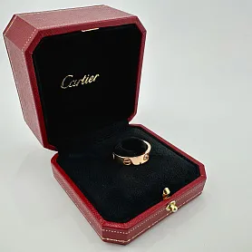 купить Кольцо бренда Cartier Love 3 Diamonds 57eu в Москве