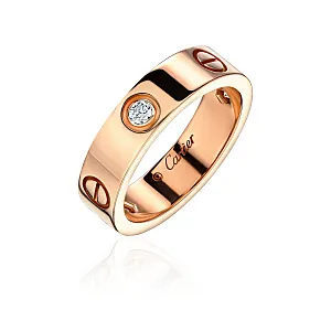 купить Кольцо бренда Cartier Love 3 Diamonds 57eu в Москве