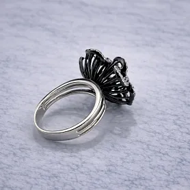 купить Золотое кольцо с природными бриллиантами 0,80 карат в Москве