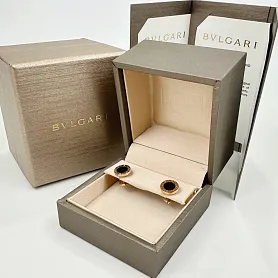 купить Серьги - пусеты бренда Bvlgari Bvlgari Onyx 354730 в Москве