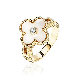 купить Кольцо бренда Van Cleef & Arpels Vintage Alhambra в Москве