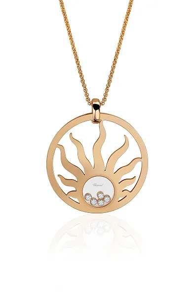 Подвеска бренда Chopard Happy Diamonds Sun
