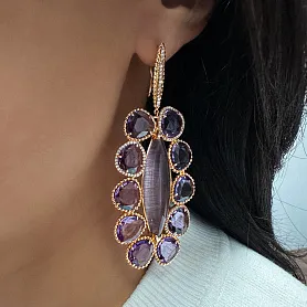 купить Золотые серьги бренда Prima Jewellry в Москве