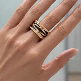 купить Кольцо бренда Bvlgari B.zero1 Design Legend 356028 в Москве