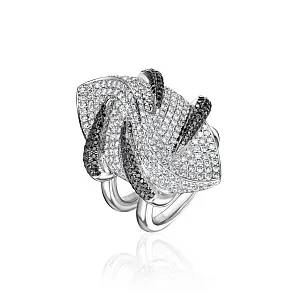 купить Золотое кольцо с бриллиантами 3,72 карат в Москве