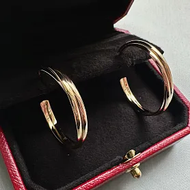 купить Серьги бренда Cartier Trinity в Москве