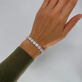 купить Золотой браслет с природными бриллиантами 4,81 карат в Москве