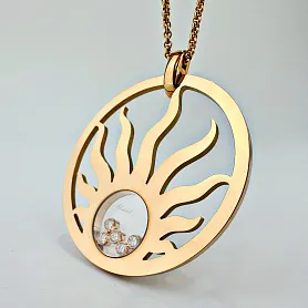 купить Подвеска бренда Chopard Happy Diamonds Sun в Москве