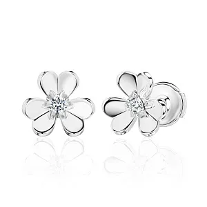 купить Серьги бренда Van Cleef & Arpels Frivole mini в Москве