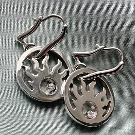 купить Серьги бренда Chopard Happy Diamonds Sun в Москве