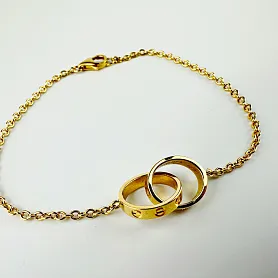 купить Золотой браслет бренда Cartier Love в Москве