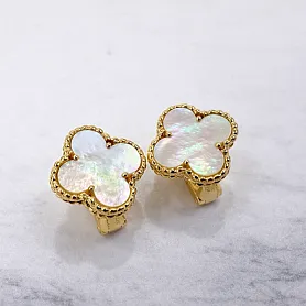 купить Серьги бренда Van Cleef & Arpels Vintage Alhambra в Москве