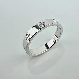 купить Кольцо бренда Cartier Love 1 Diamond Size 58 в Москве
