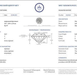 купить 0,25 ct. (5/5) в Москве