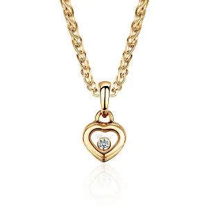 купить Золотая подвеска бренда Chopard Happy Diamonds 79/4854-0001 в Москве